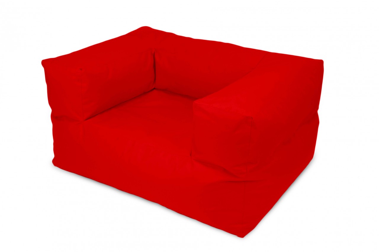 Sitzsack / Sessel MOOG  -  Stoff OX - Farbe Rot