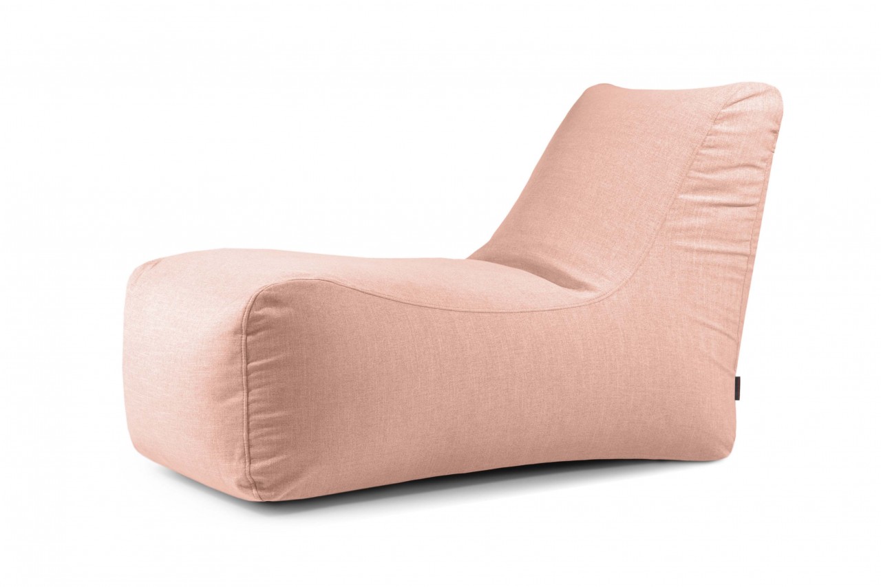 Sitzsack Lounge - Stoff Gaia - Farbe Coral