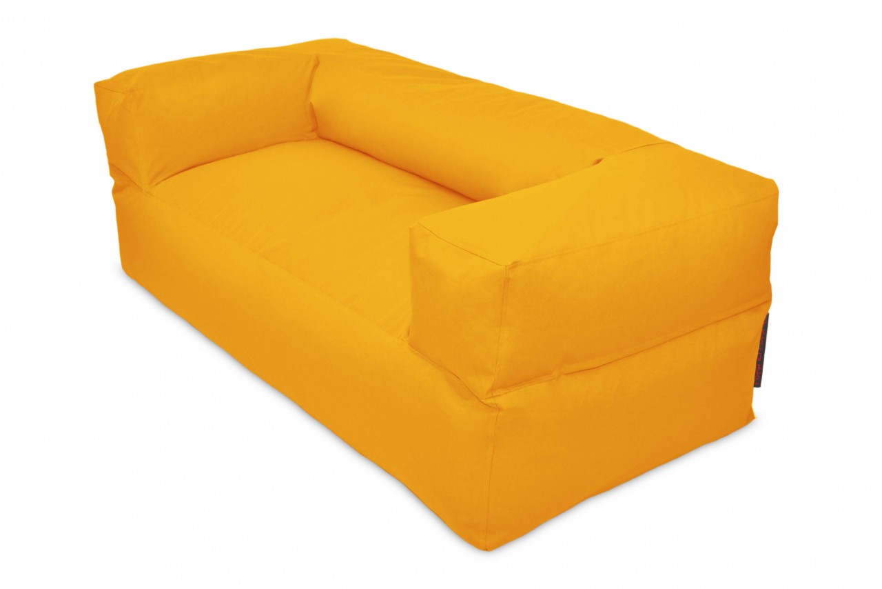 Sitzsack / Sofa MOOG  -  Stoff OX - Farbe Gelb