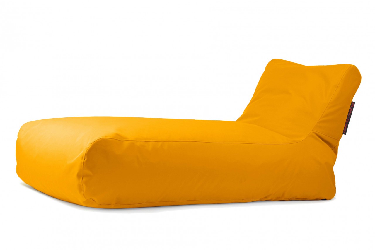 Sitzsack Sunbed - Stoff Ox - Farbe Gelb