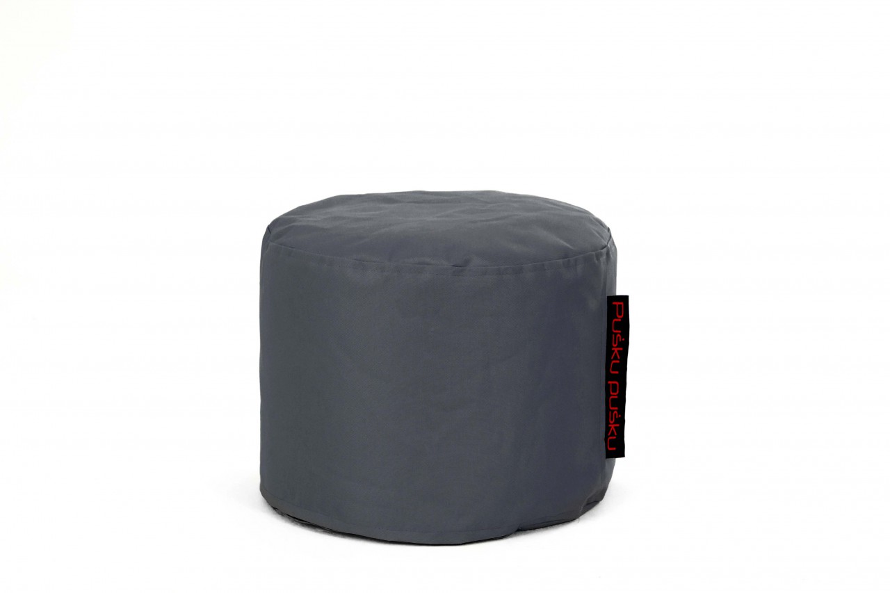Sitzsack / Hocker Mini - Stoff OX - Farbe Grau