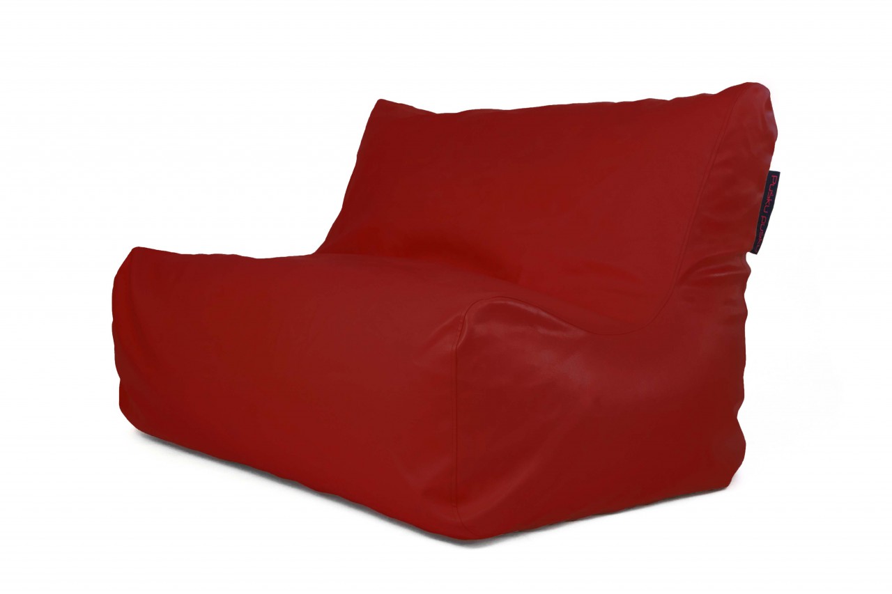 Sitzsack - Sofa Seat - Stoff Outside - Farbe Dunkelrot