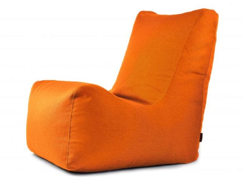 Sitzsack Seat  - Stoff Nordic - Farbe Orange
