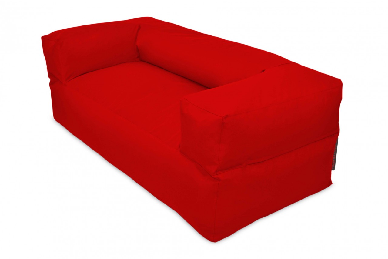 Sitzsack / Sofa MOOG  -  Stoff OX - Farbe Rot