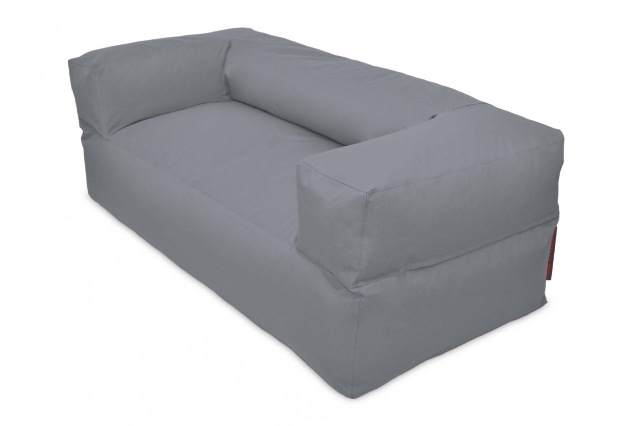 Sitzsack / Sofa MOOG  -  Stoff OX - Farbe Grau