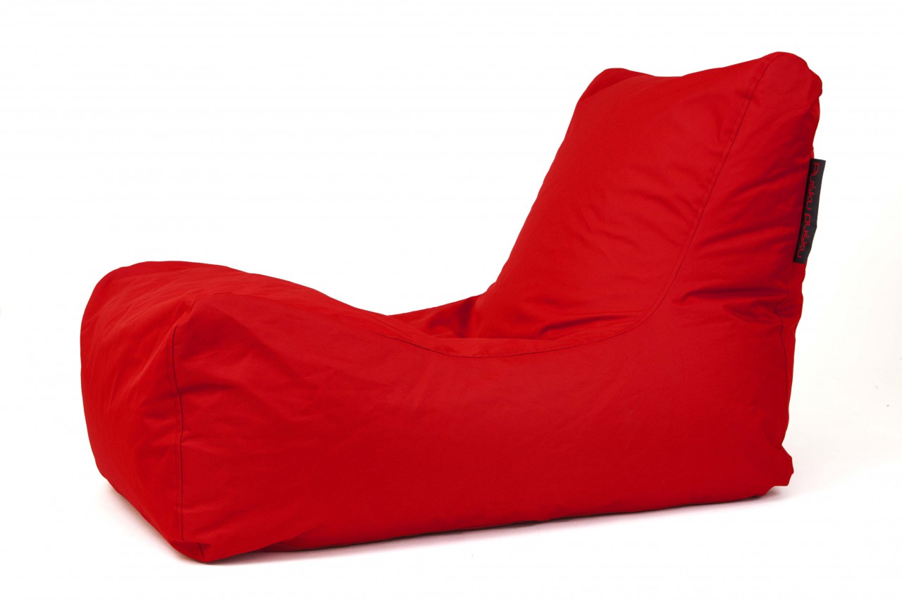 Sitzsack Lounge - Stoff OX - Farbe Rot