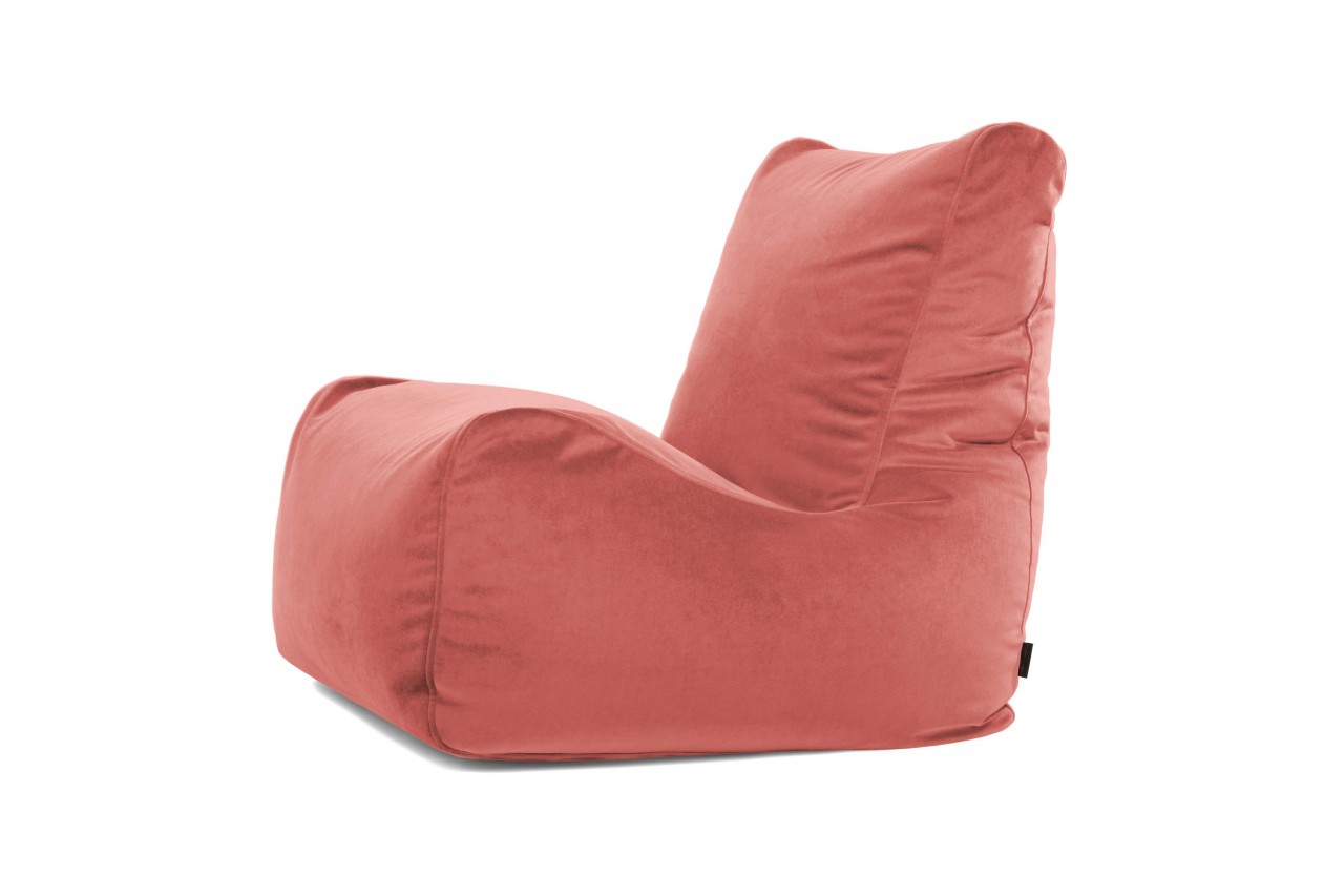 Sitzsack Seat - Stoff Barcelona - Farbe Coral