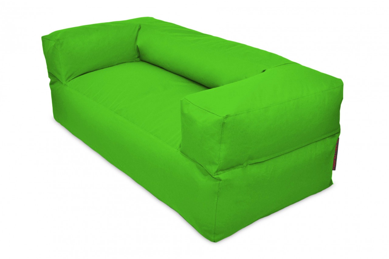 Sitzsack / Sofa MOOG  -  Stoff OX - Farbe Hellgrün