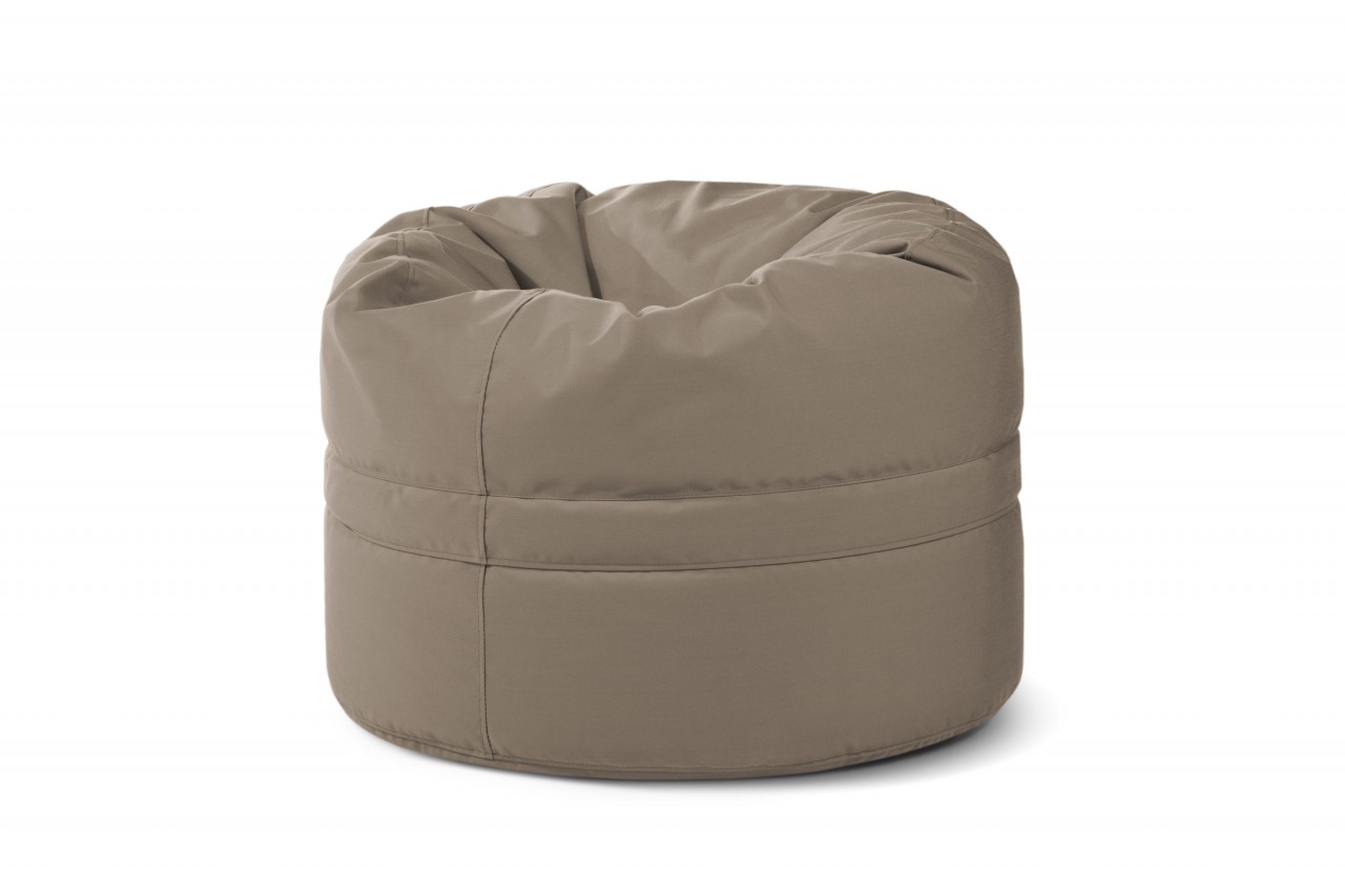 Sitzsack / Sessel Roll 85 - Stoff Colorin - Farbe Taupe