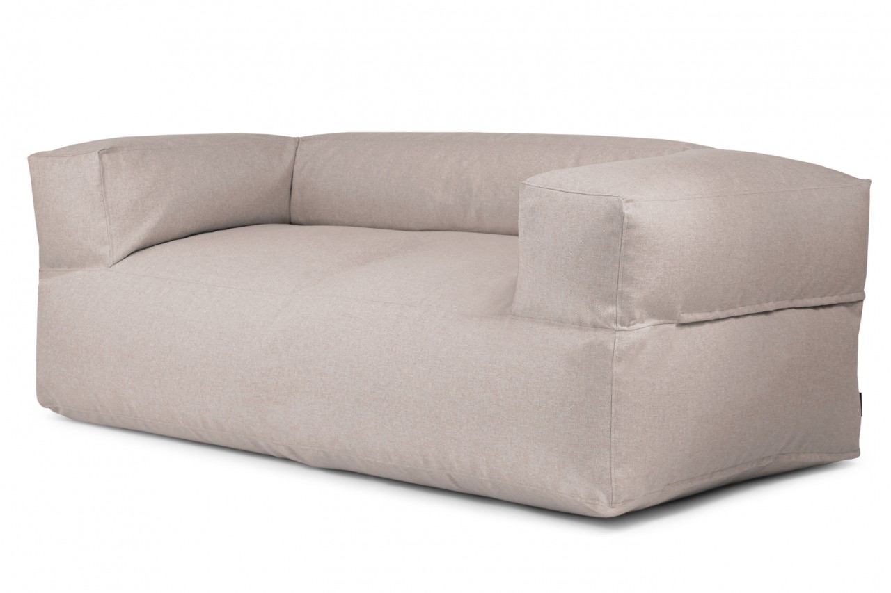 Sitzsack / Sofa MOOG  -  Stoff Riviera - Farbe Braun