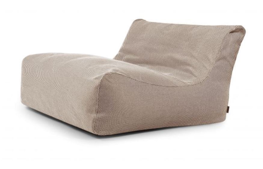 Sitzsack Sofa Lounge - Stoff Capri - Farbe Braun
