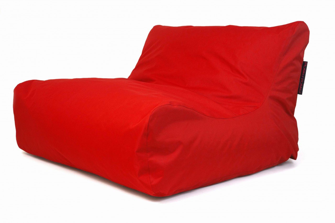 Sitzsack Sofa Lounge - Stoff OX - Farbe Rot