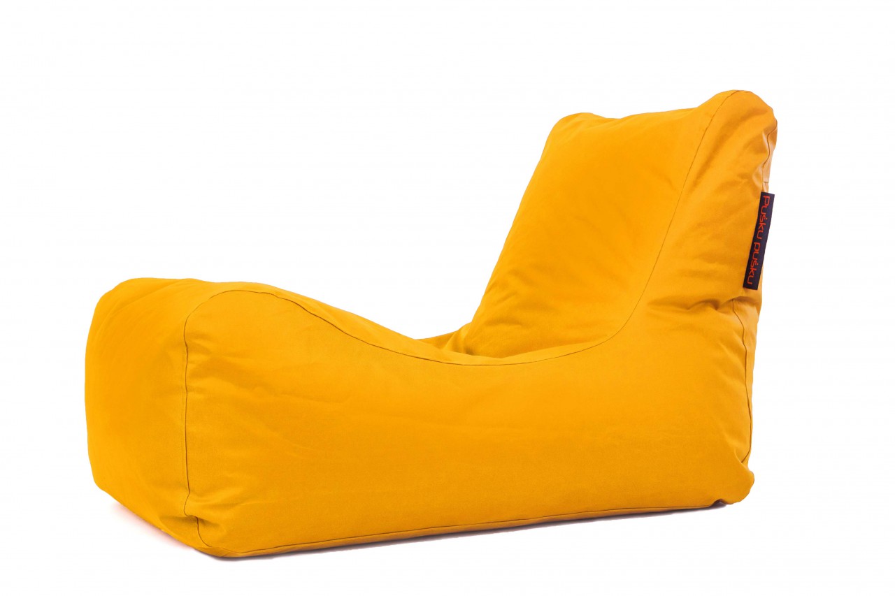 Sitzsack Lounge - Stoff OX - Farbe Gelb