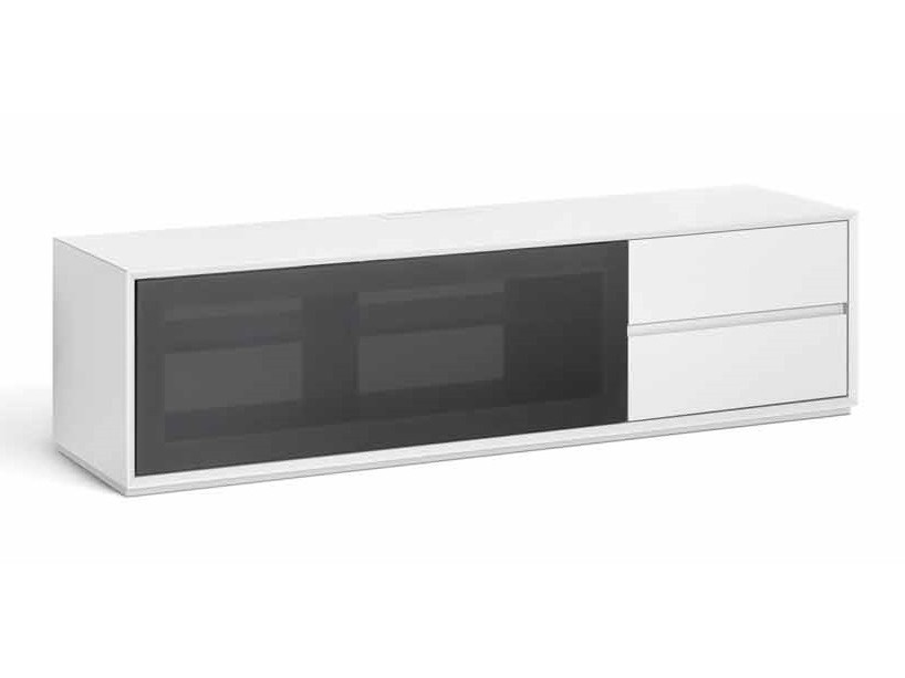 Lowboard Fiete 160 cm - Weiss - Sockelplatte oder Wandmontage