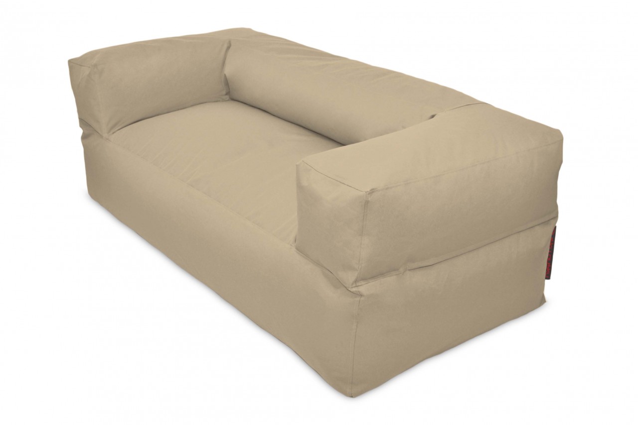 Sitzsack / Sofa MOOG  -  Stoff OX - Farbe Beige