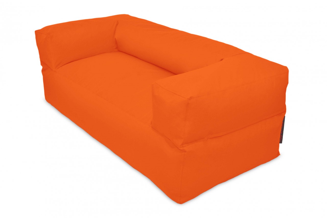 Sitzsack / Sofa MOOG  -  Stoff OX - Farbe Orange