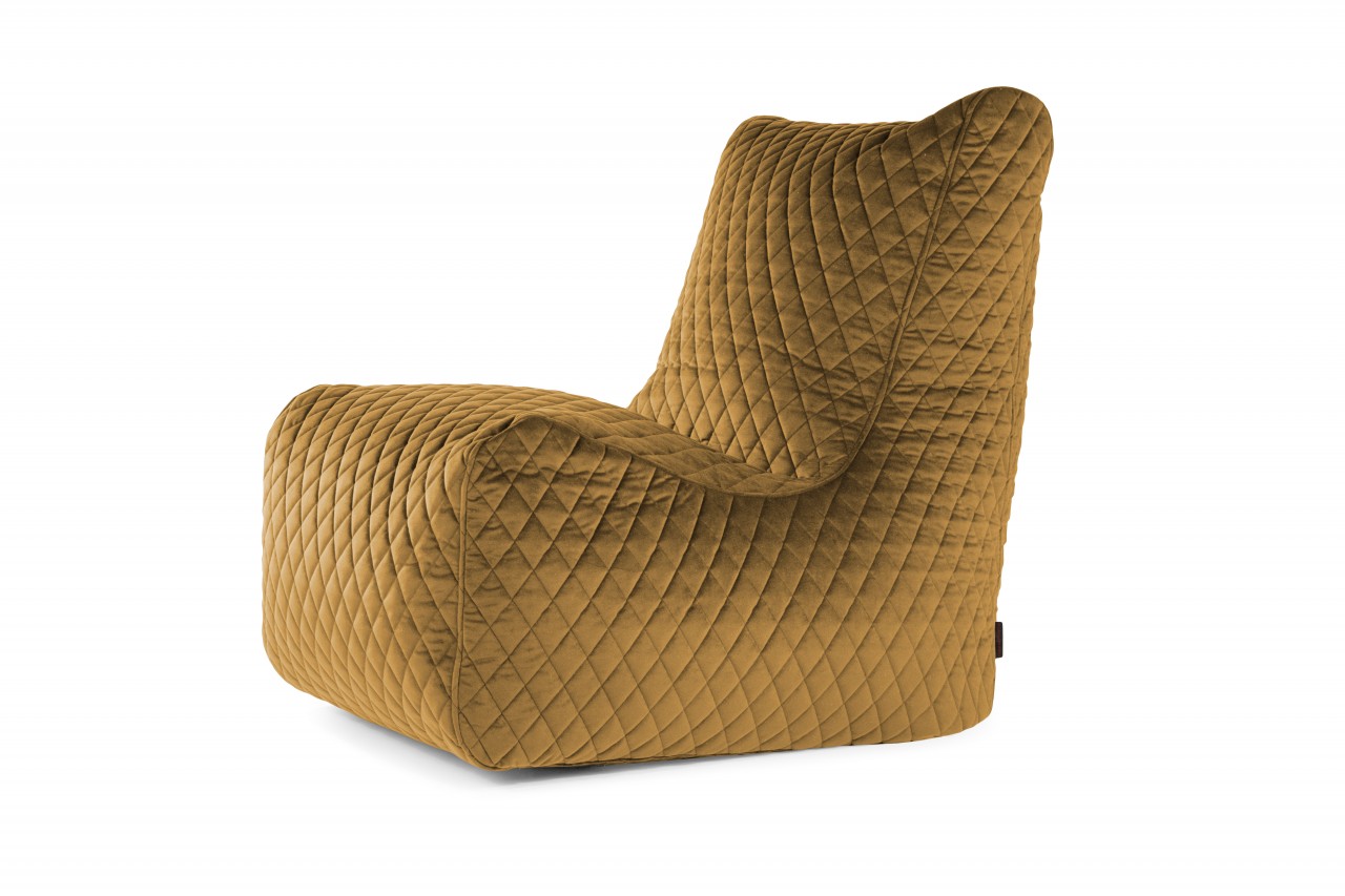 Sitzsack Seat  - Stoff Lure Luxe - Farbe Gold