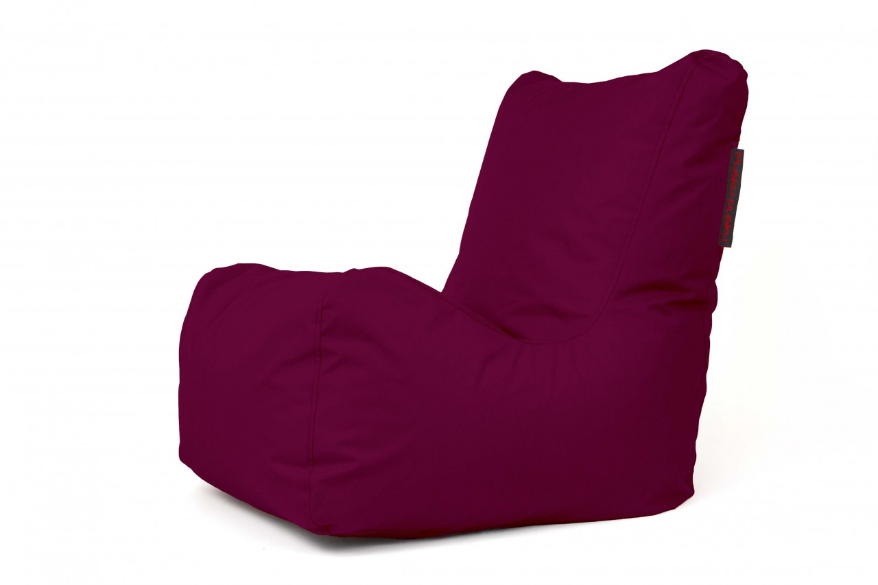 Sitzsack Seat - Stoff Ox - Farbe Dunkelrot