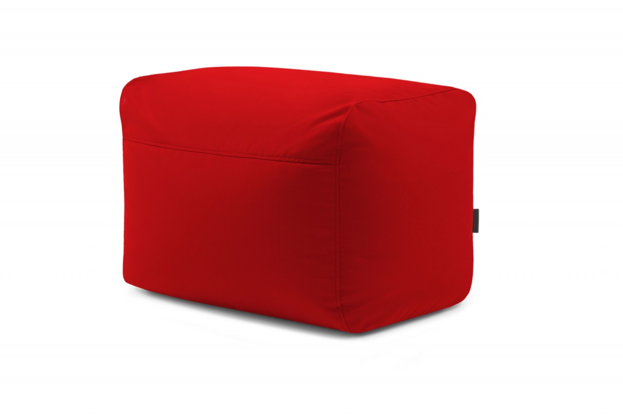 Sitzsack - Hocker - Plus - Stoff Colorin - Farbe Rot